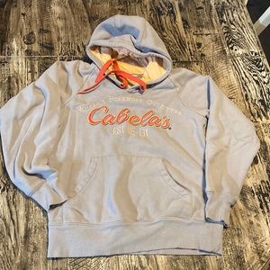 Cabela’s size small hooded sweatshirt
